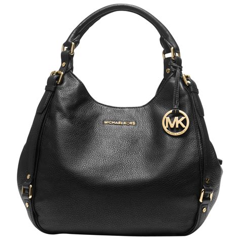 michael kors black shoulder purse.